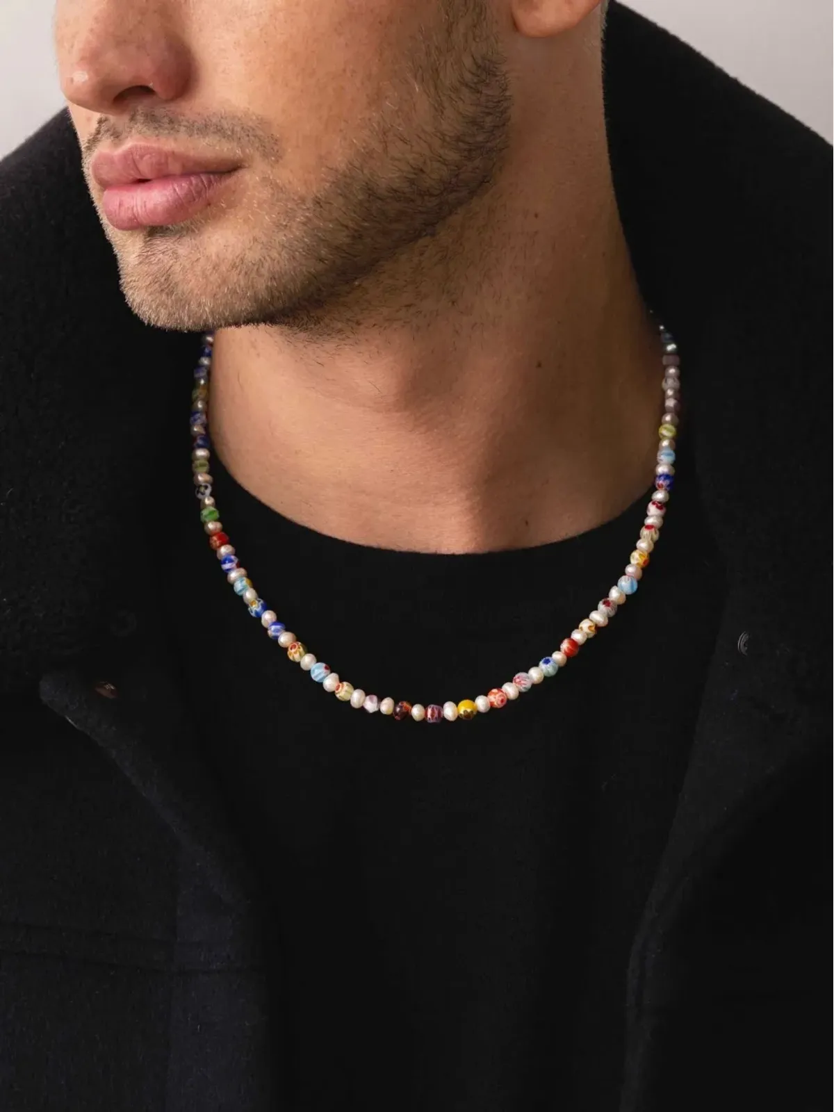 Nialaya Jewelry ビーズ付きパール・ディテール ネックレス - シルバー - 画像5