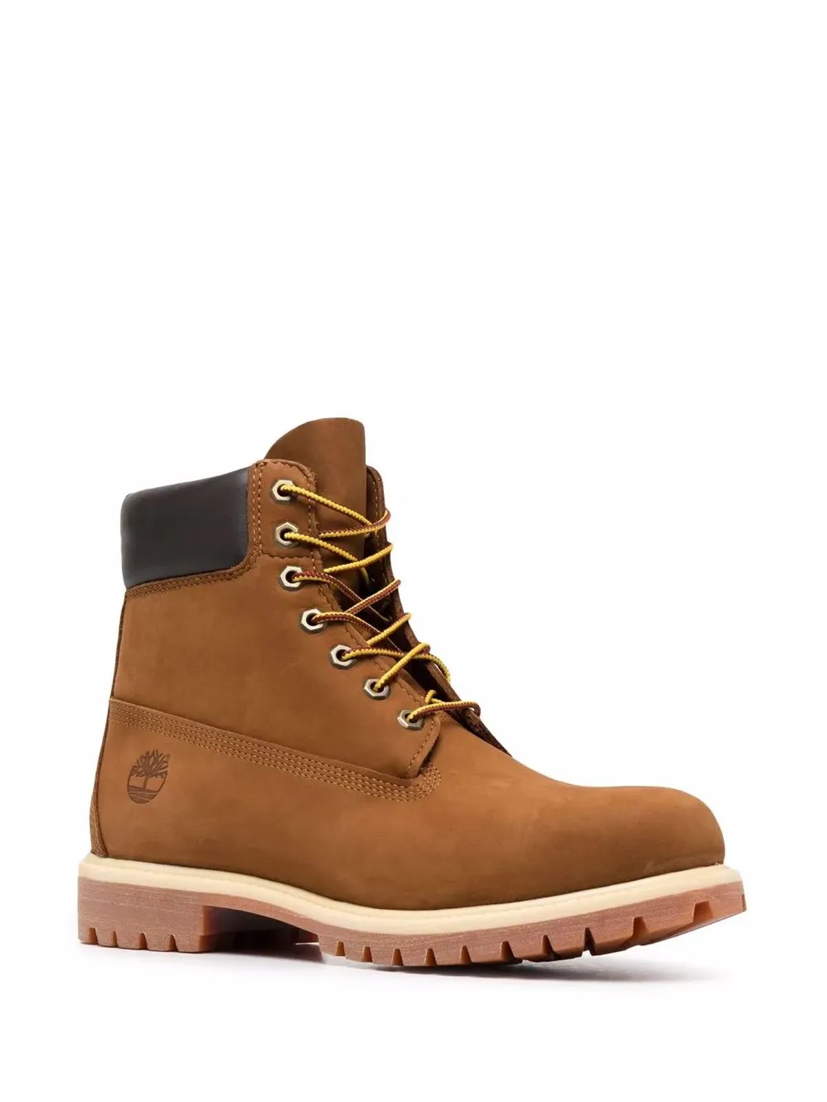 Timberland レースアップレザーブーツ ブラウン - 画像2