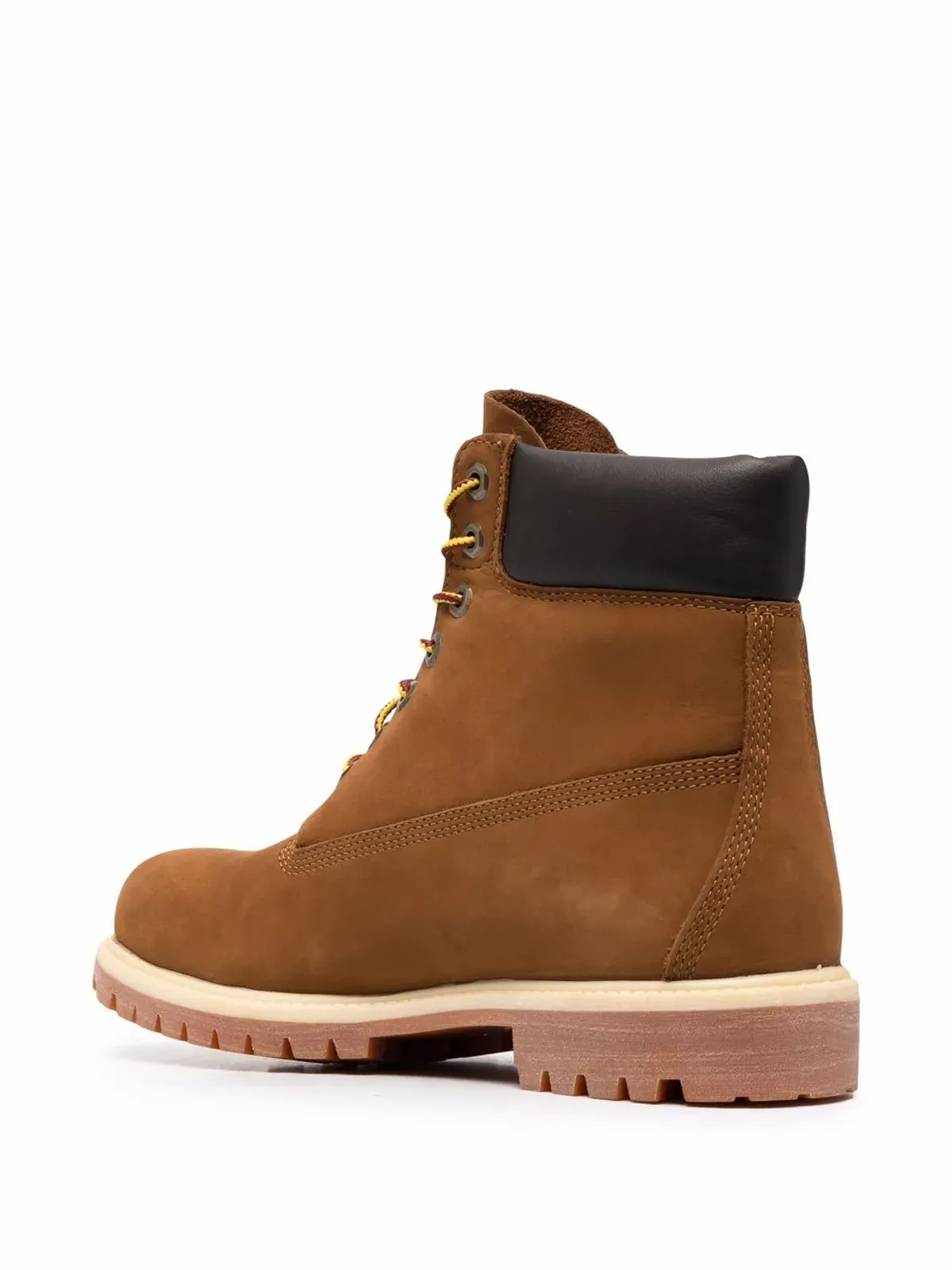 Timberland レースアップレザーブーツ ブラウン - 画像3