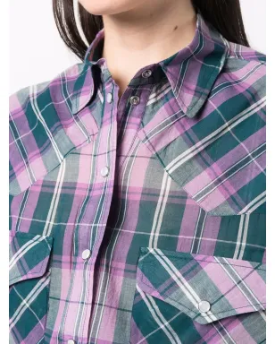 MARANT ÉTOILE チェック柄 ボタンアップ ジャンプスーツ - サムネイル5