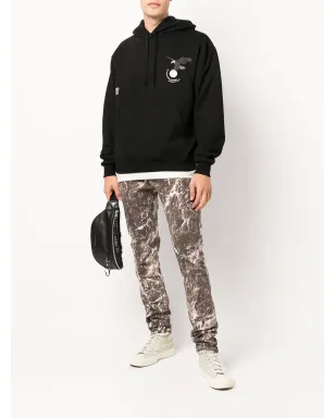 Purple Brand マーブル柄スキニージーンズ - サムネイル2