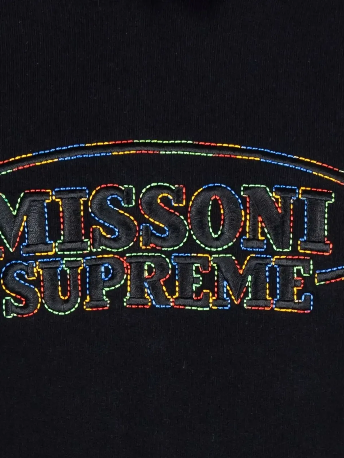 Supreme × Missoni ロゴ刺繍フーディ - 画像3