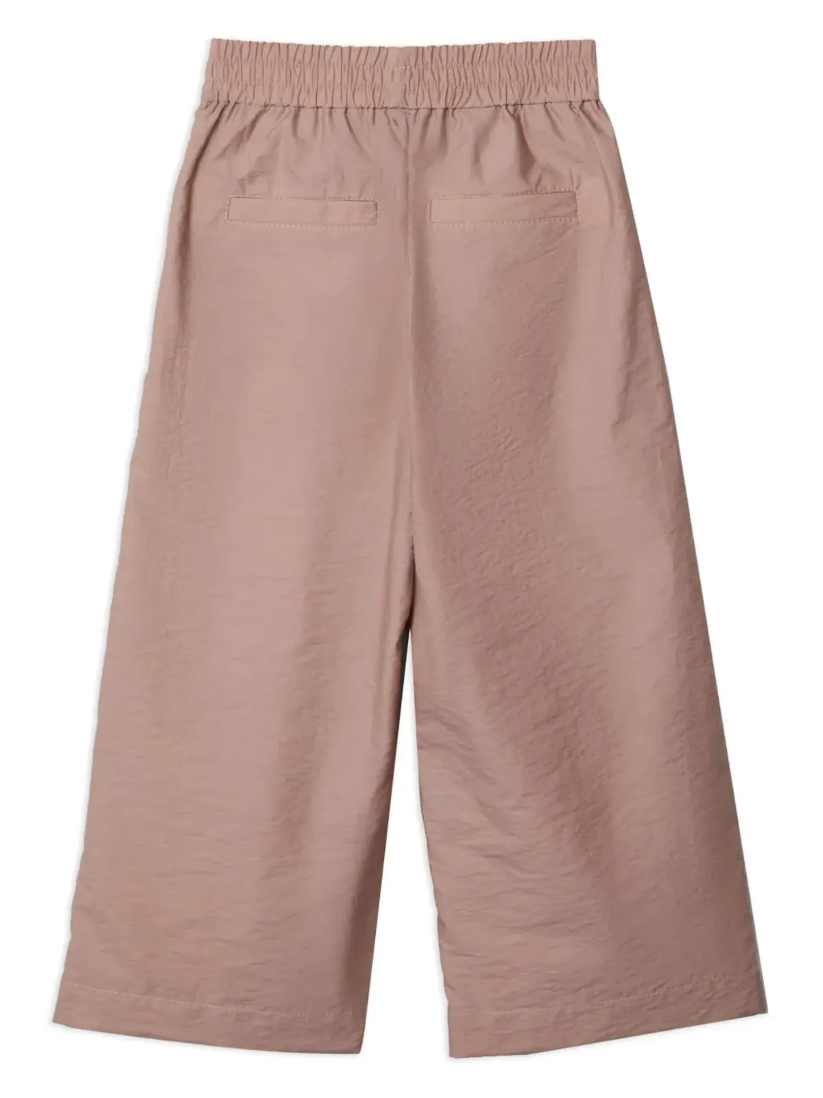 Brunello Cucinelli Kids プルオン・ワイドレッグパンツ - ピンク - 画像2