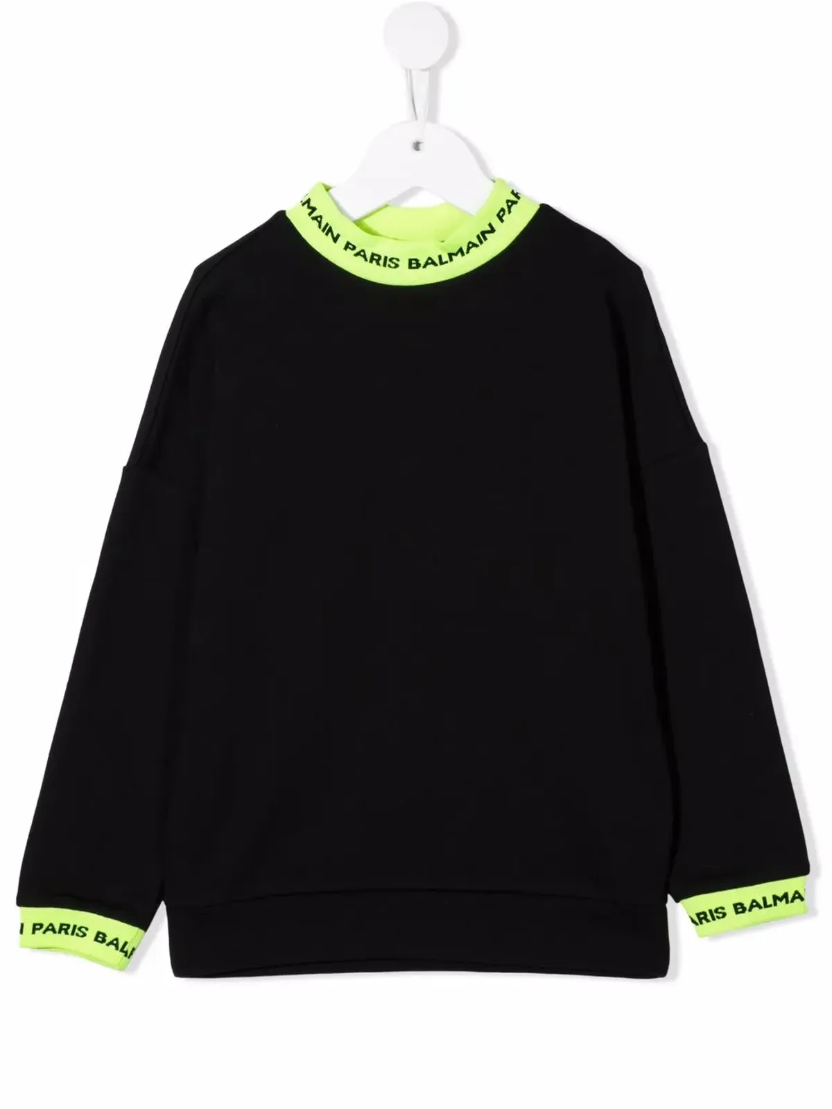 Balmain Kids ロゴトリム スウェットシャツ - 画像1