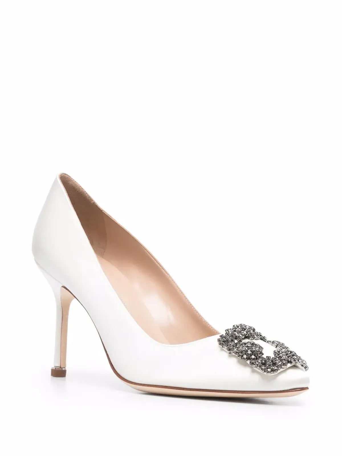 Manolo Blahnik Hangisi バックルディテール パンプス - 画像2