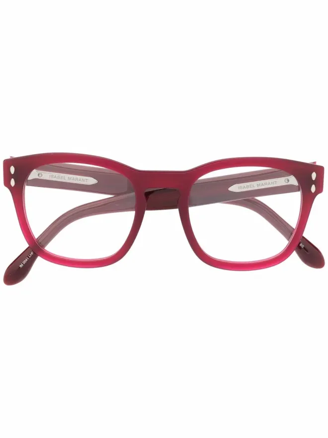 Isabel Marant Eyewear Isabel Marant Eyewear スクエアフレーム眼鏡の商品画像