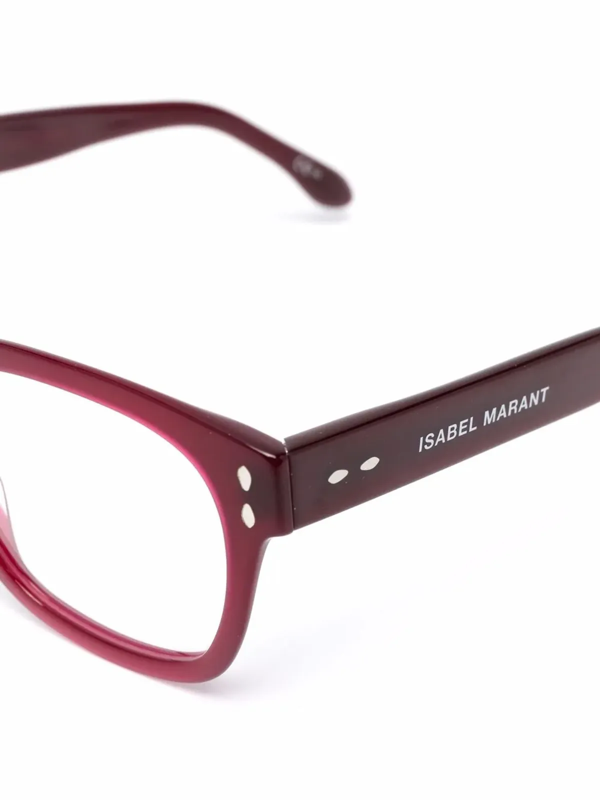 Isabel Marant Eyewear スクエアフレーム眼鏡 - 画像3