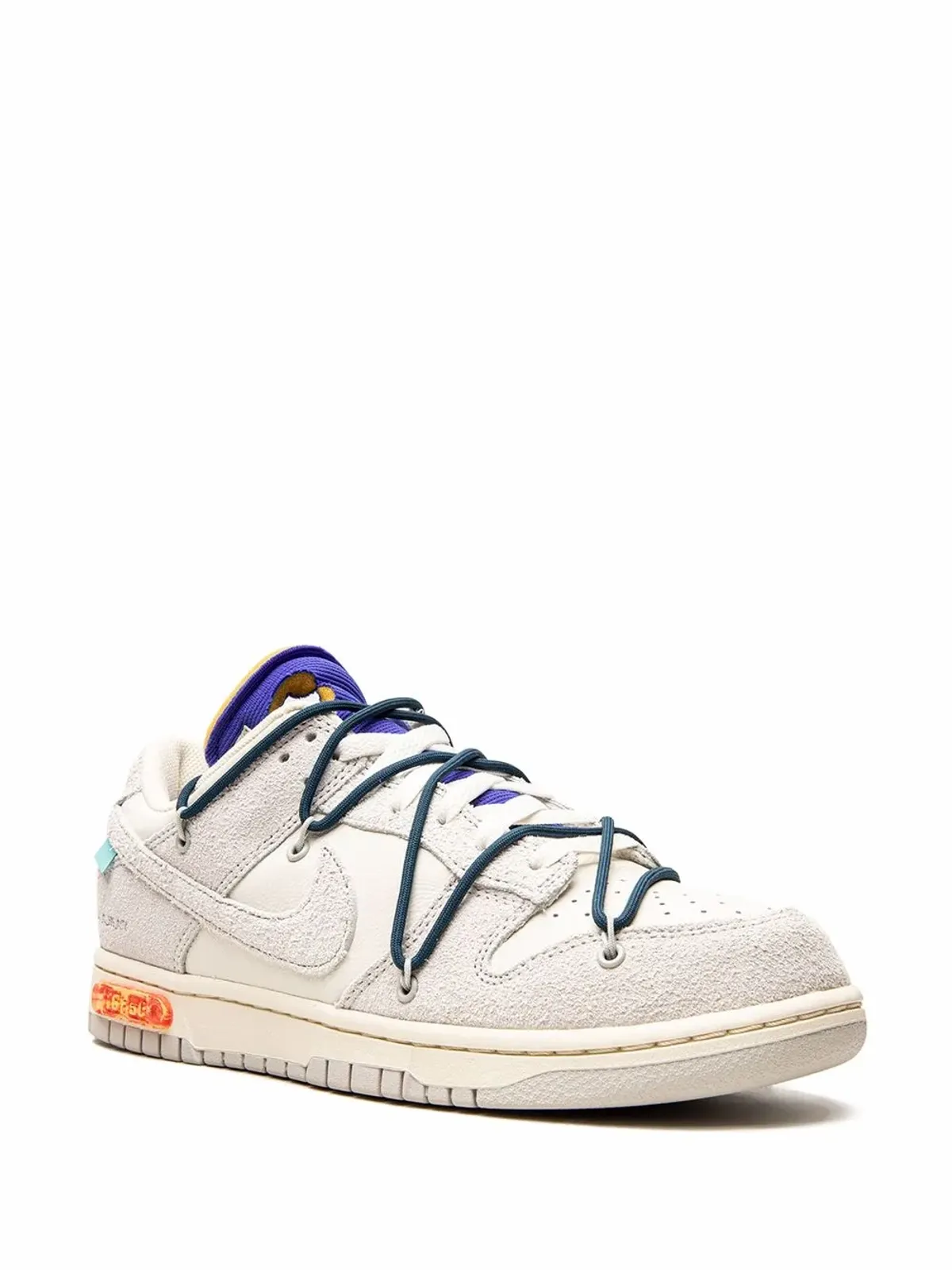 Nike X Off-White ダンク ロー Lot 16 スニーカー - 画像2