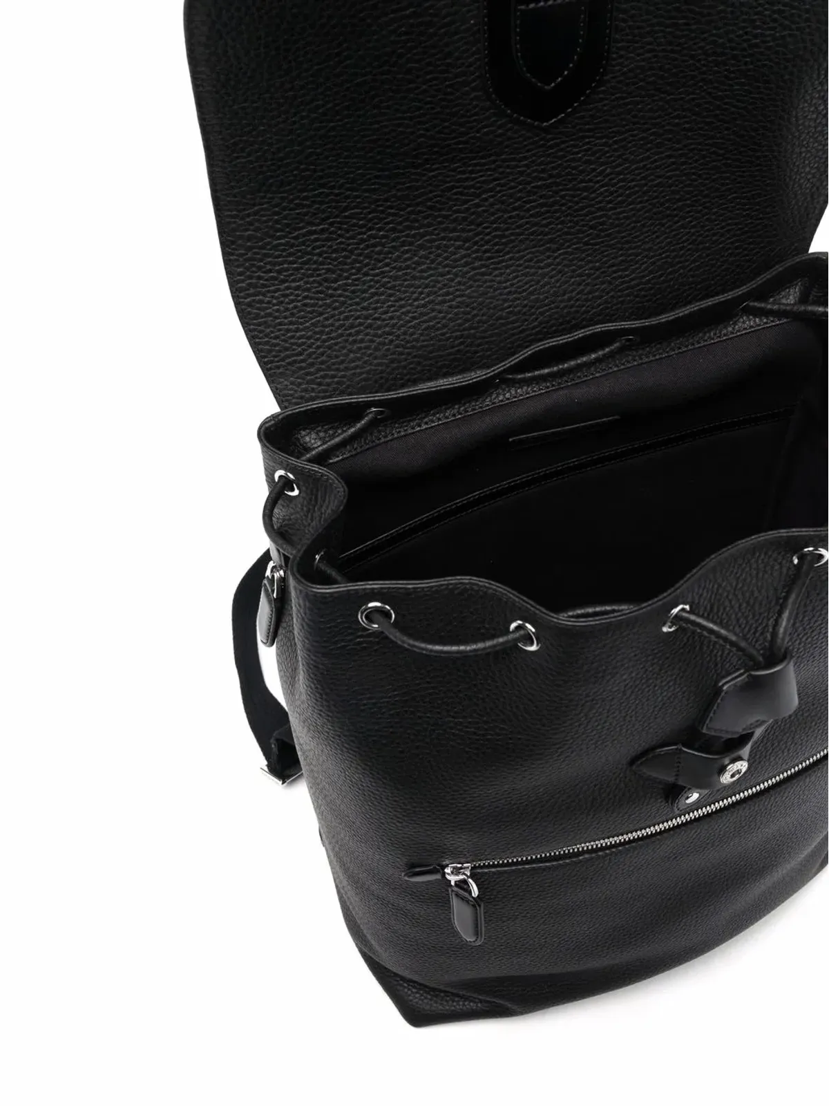 Aspinal Of London Reporter grained-effect backpack - 画像5