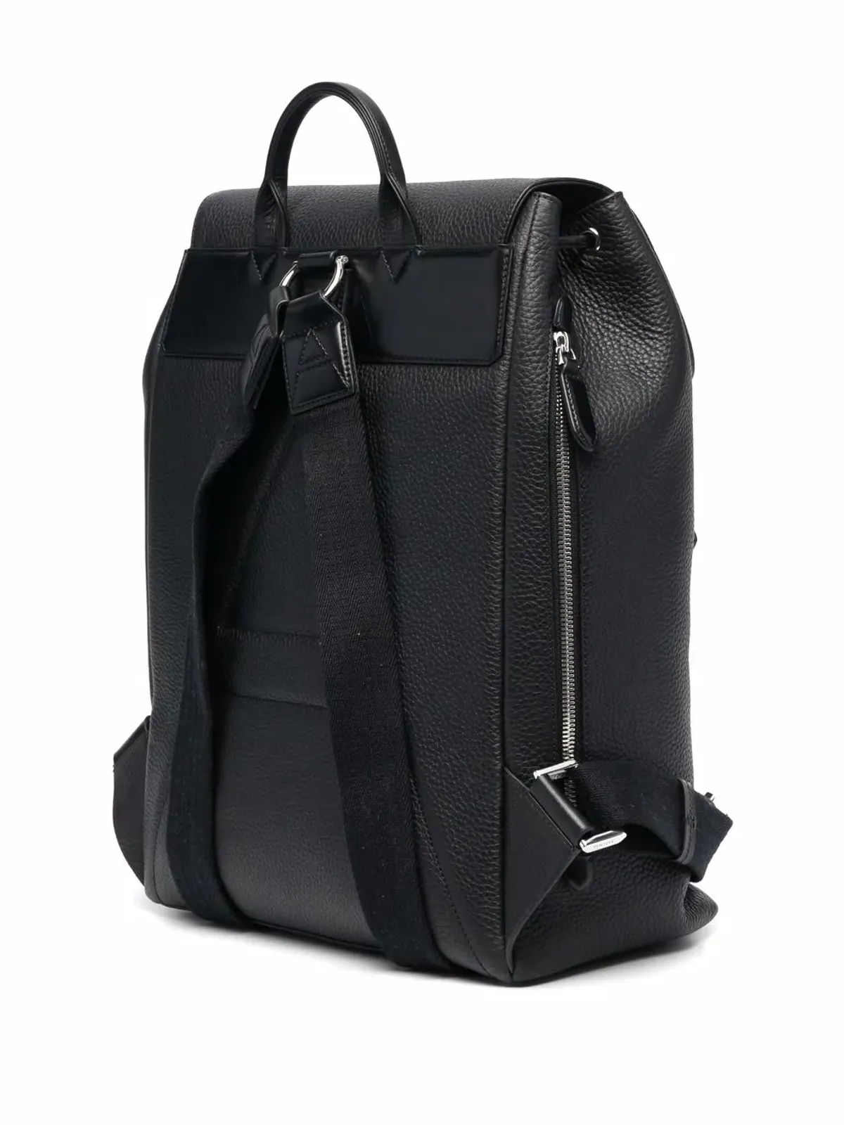 Aspinal Of London Reporter grained-effect backpack - 画像3