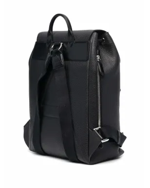 Aspinal Of London Reporter grained-effect backpack - サムネイル3