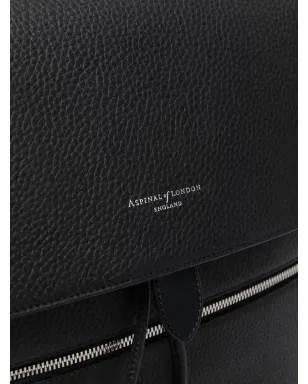 Aspinal Of London Reporter grained-effect backpack - サムネイル4
