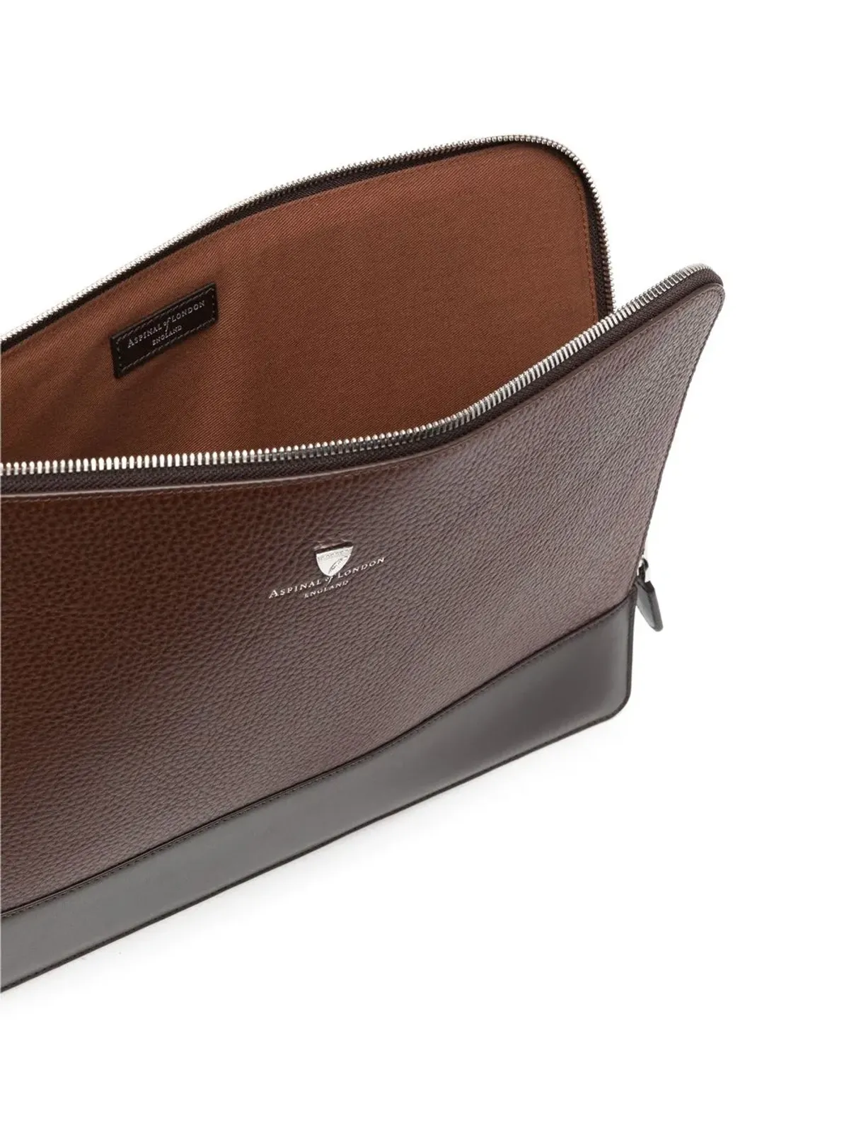 Aspinal Of London シティ レザー ラップトップバッグ - 画像5