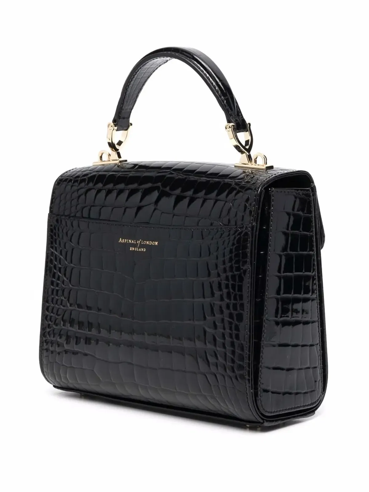 Aspinal Of London メイフェア トップハンドルバッグ - 画像3