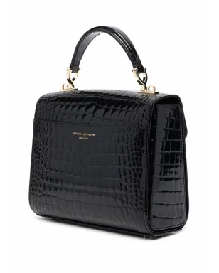 Aspinal Of London メイフェア トップハンドルバッグ - サムネイル3