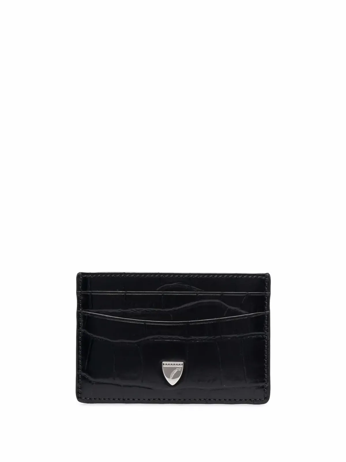 Aspinal Of London クロコエフェクト カードホルダー - 画像1