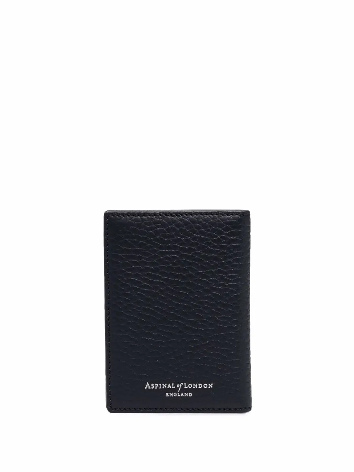 Aspinal Of London ペブルドエフェクト ダブルフォールド ウォレット - ブルー - 画像2