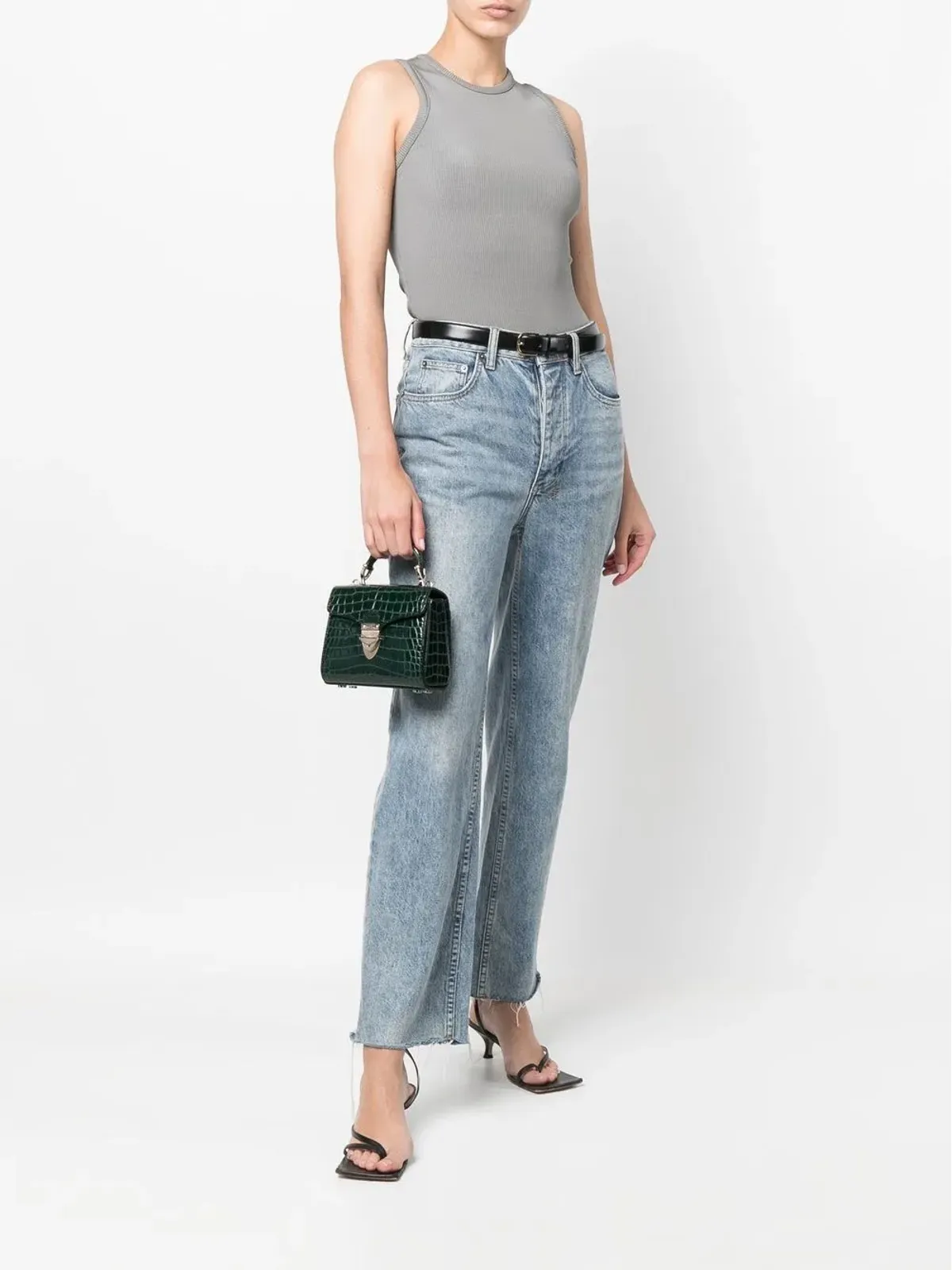 Aspinal Of London Mayfair トップハンドルバッグ - 画像2
