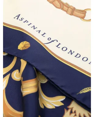 Aspinal Of London アスパイナル・シグネチャー シルクスカーフ - サムネイル3