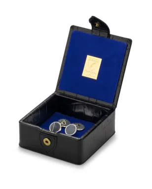 Aspinal Of London ウォッチボックス クロコダイルエフェクト レザー - サムネイル3