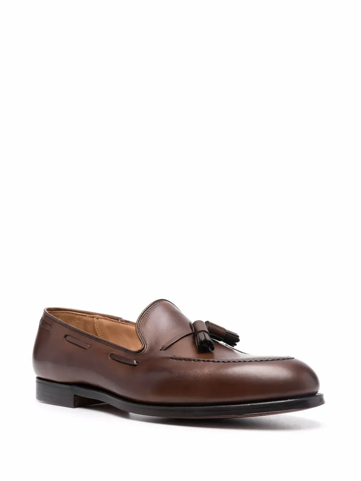 Crockett & Jones タッセルレザー ローファー - 画像2