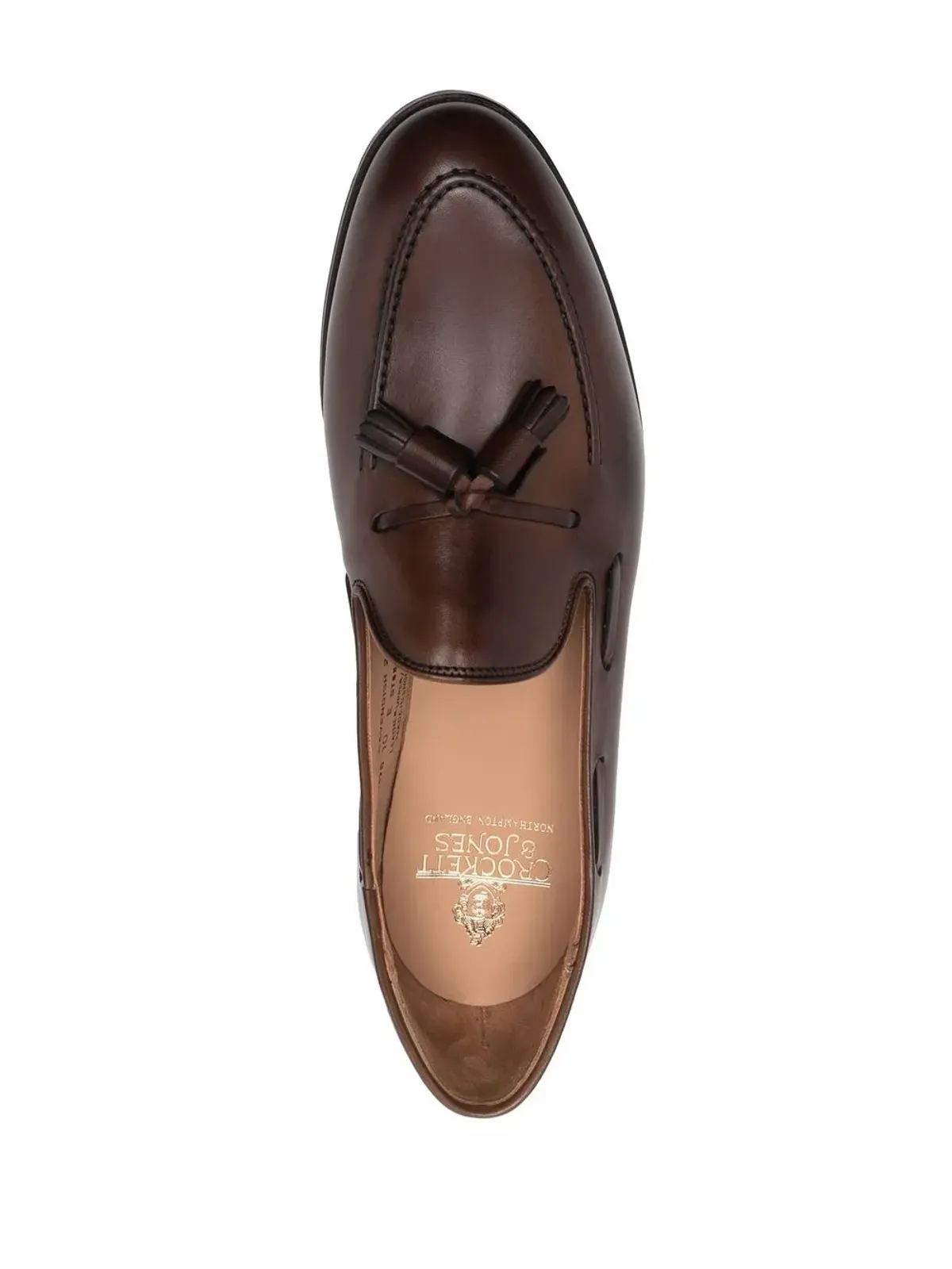 Crockett & Jones タッセルレザー ローファー - 画像4