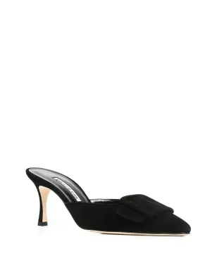 Manolo Blahnik メイセール バックル付きミュール - サムネイル2