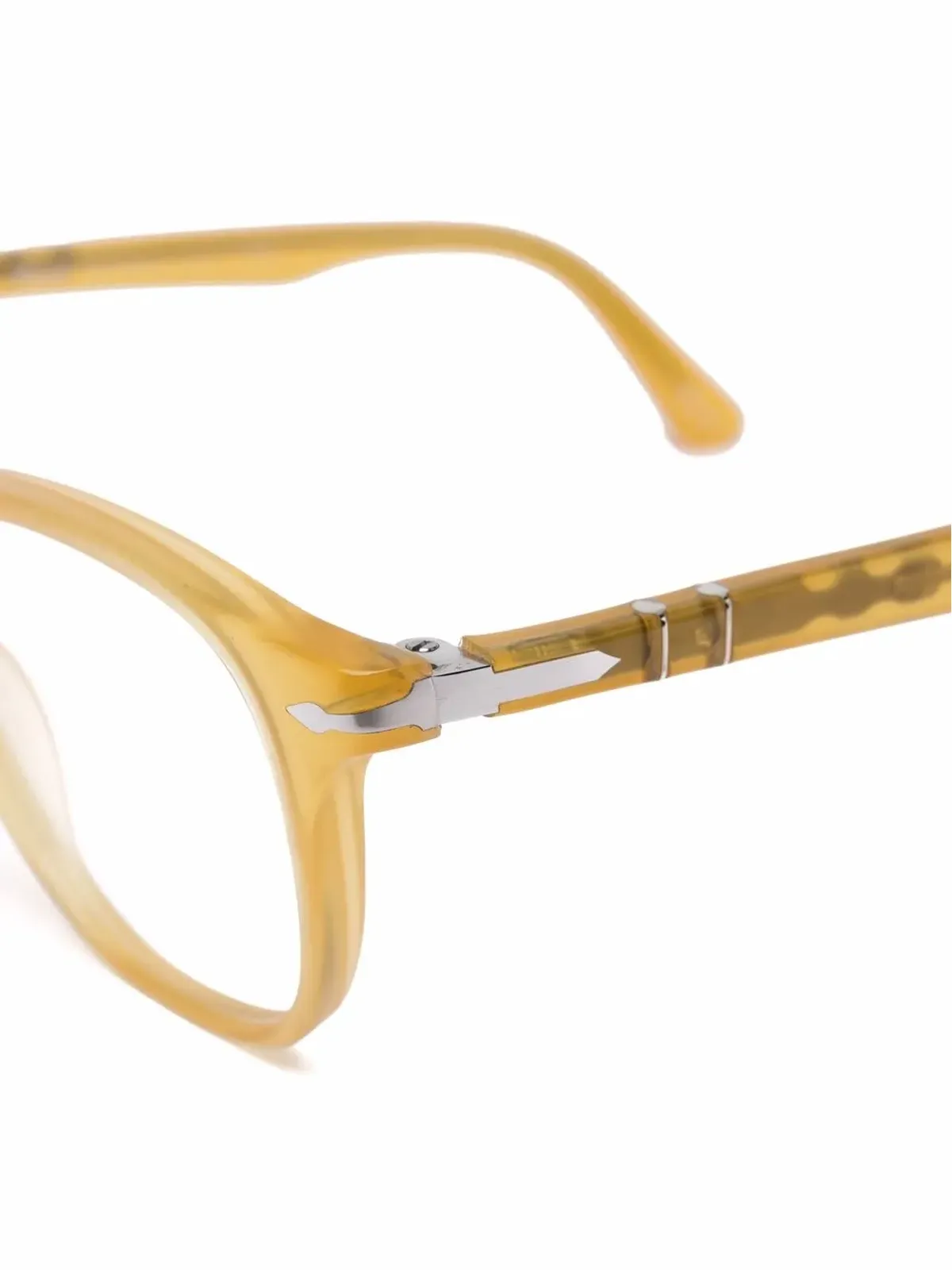 Persol ロゴスクエアフレーム メガネ - 画像3