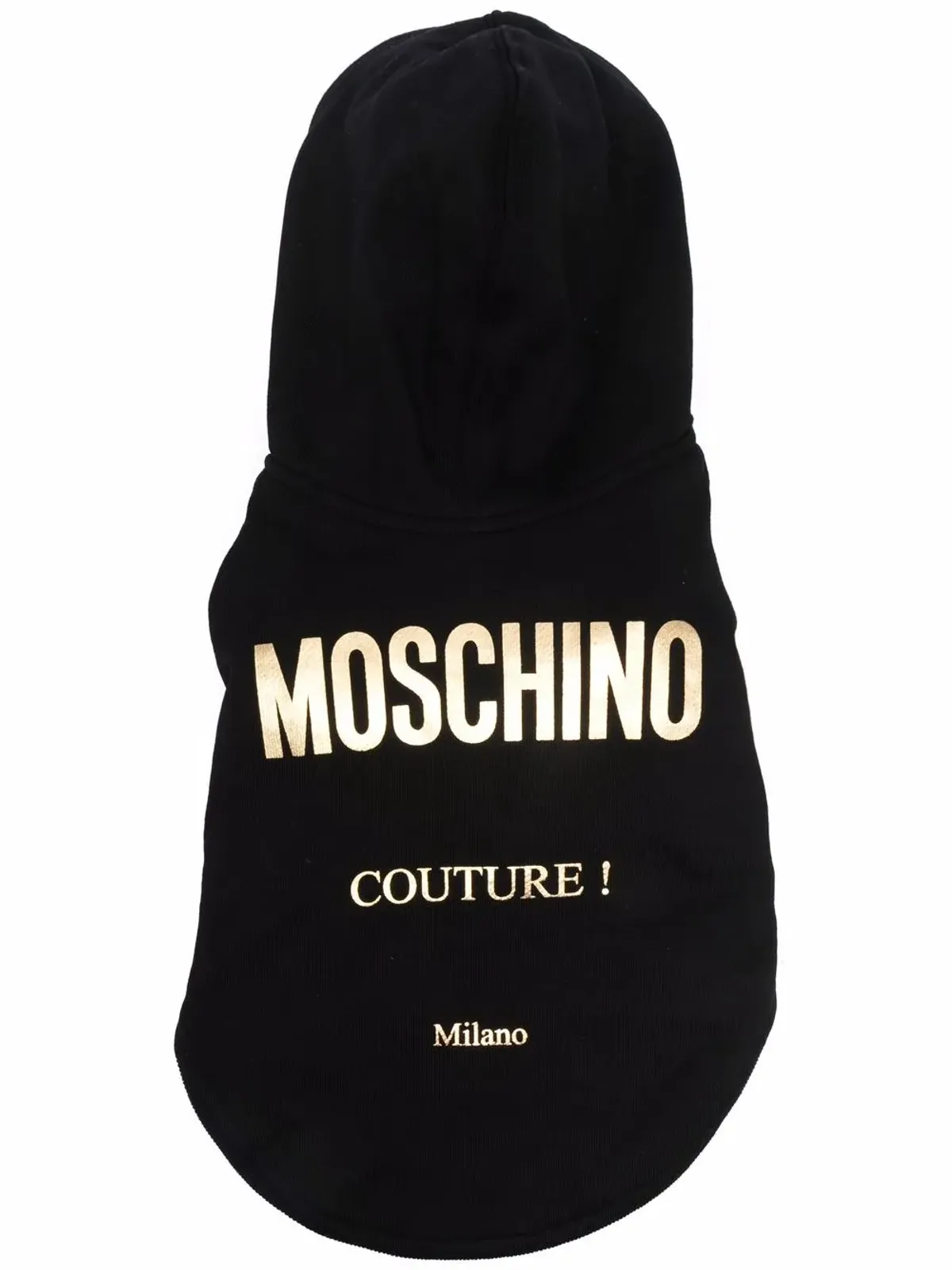 Moschino ロゴプリント フード付きペットベスト - 画像2
