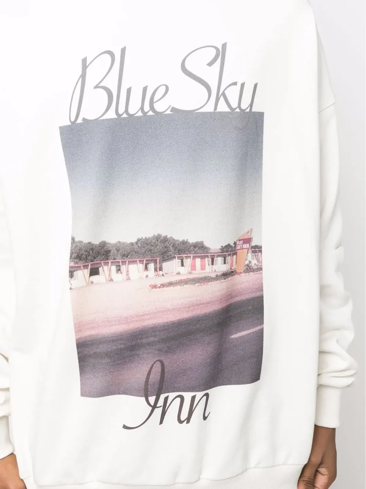 BLUE SKY INN ロゴプリント スウェットシャツ - 画像5