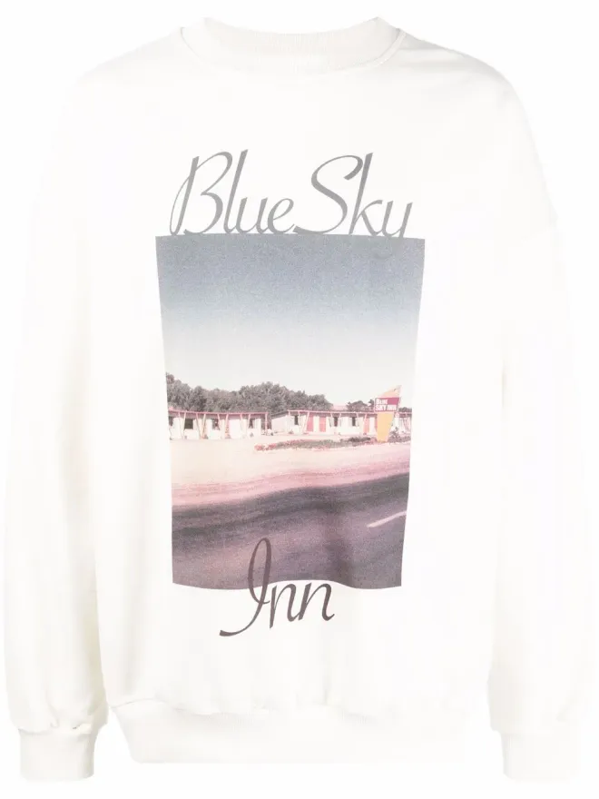 Blue Sky Inn BLUE SKY INN レトロプリント ロゴ スウェットシャツの商品画像