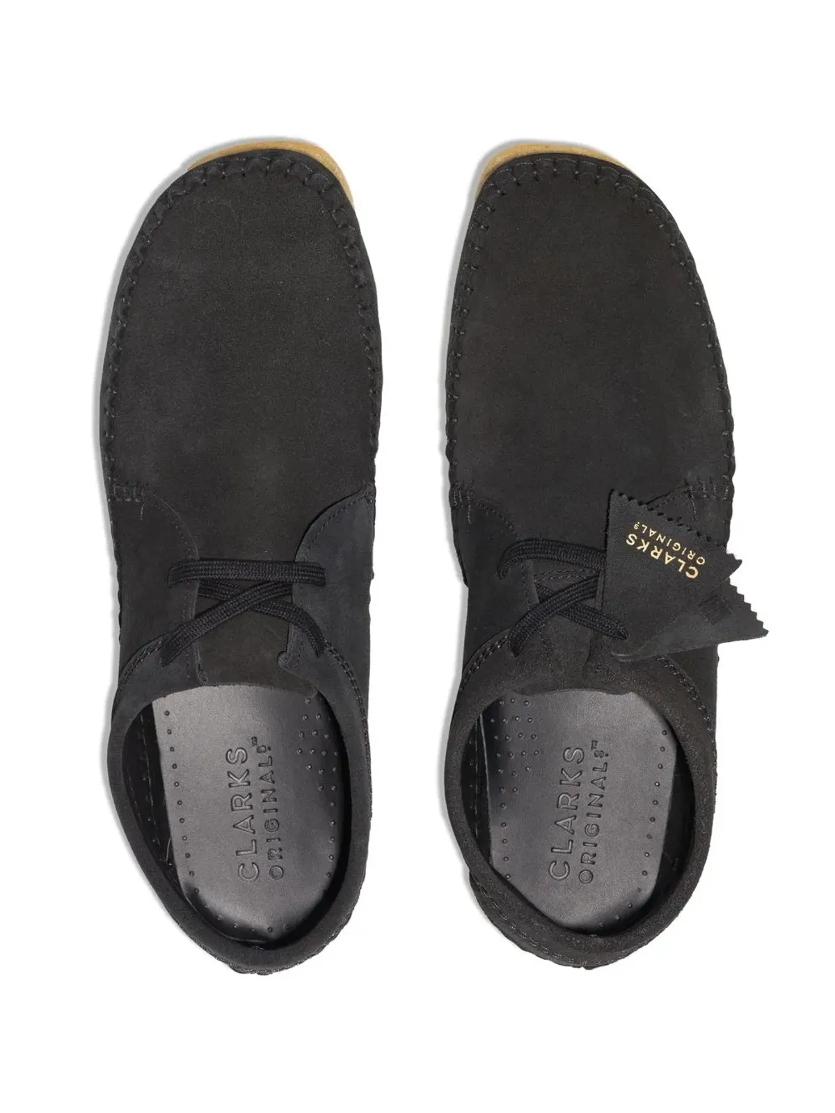 Clarks Originals ウェーバー レースアップ スエード ブーツ - ブラック - 画像4
