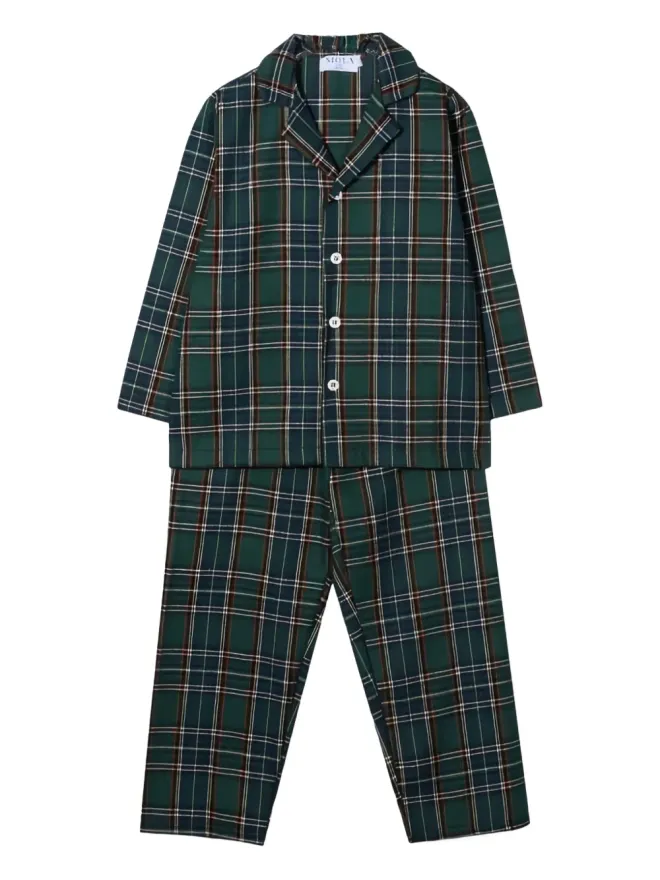 Siola Siola タータン柄パジャマの商品画像
