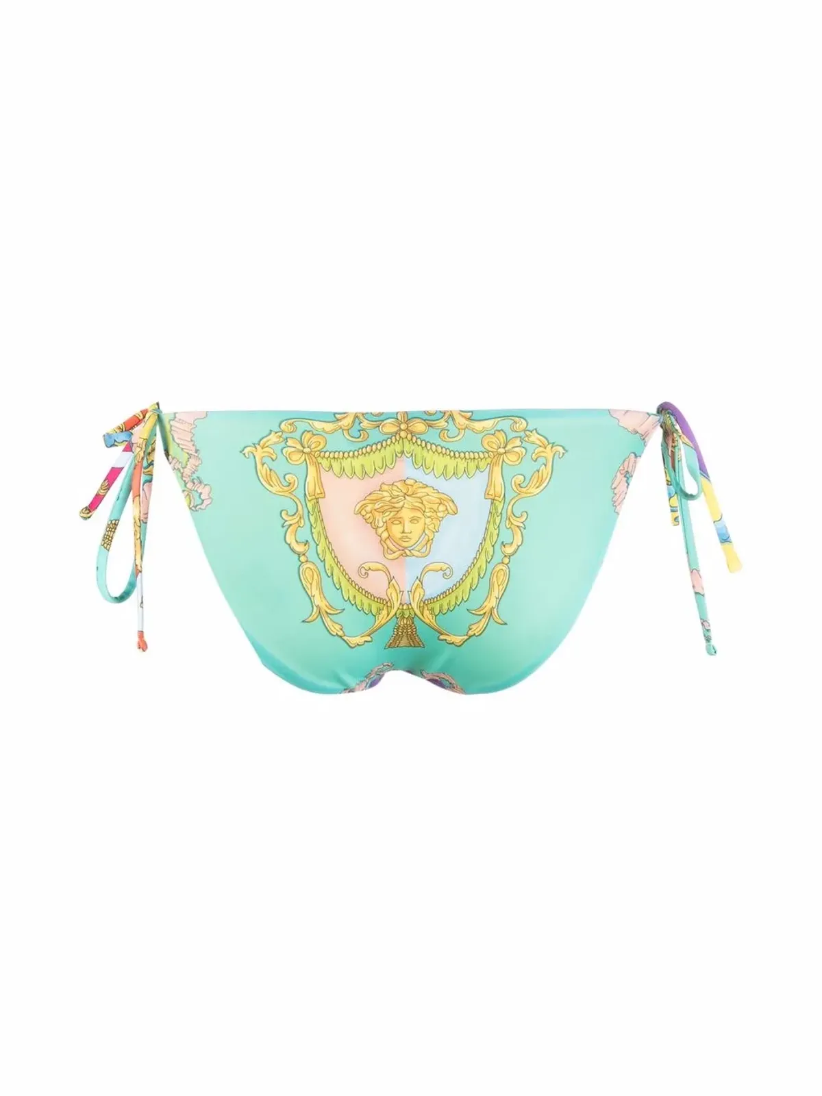 Versace バロック柄プリント ビキニボトムス - 画像2