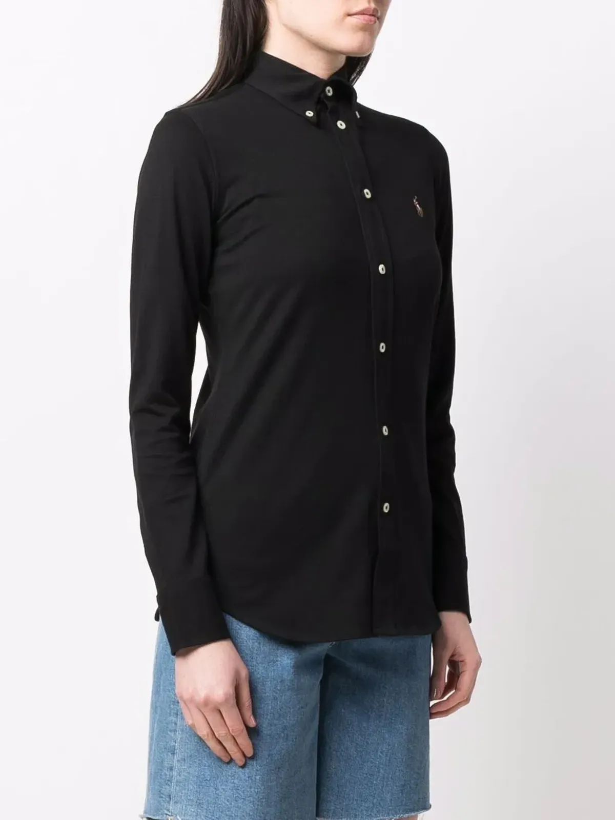 Polo Ralph Lauren 刺繍ロゴ入りフィットシャツ - 画像3