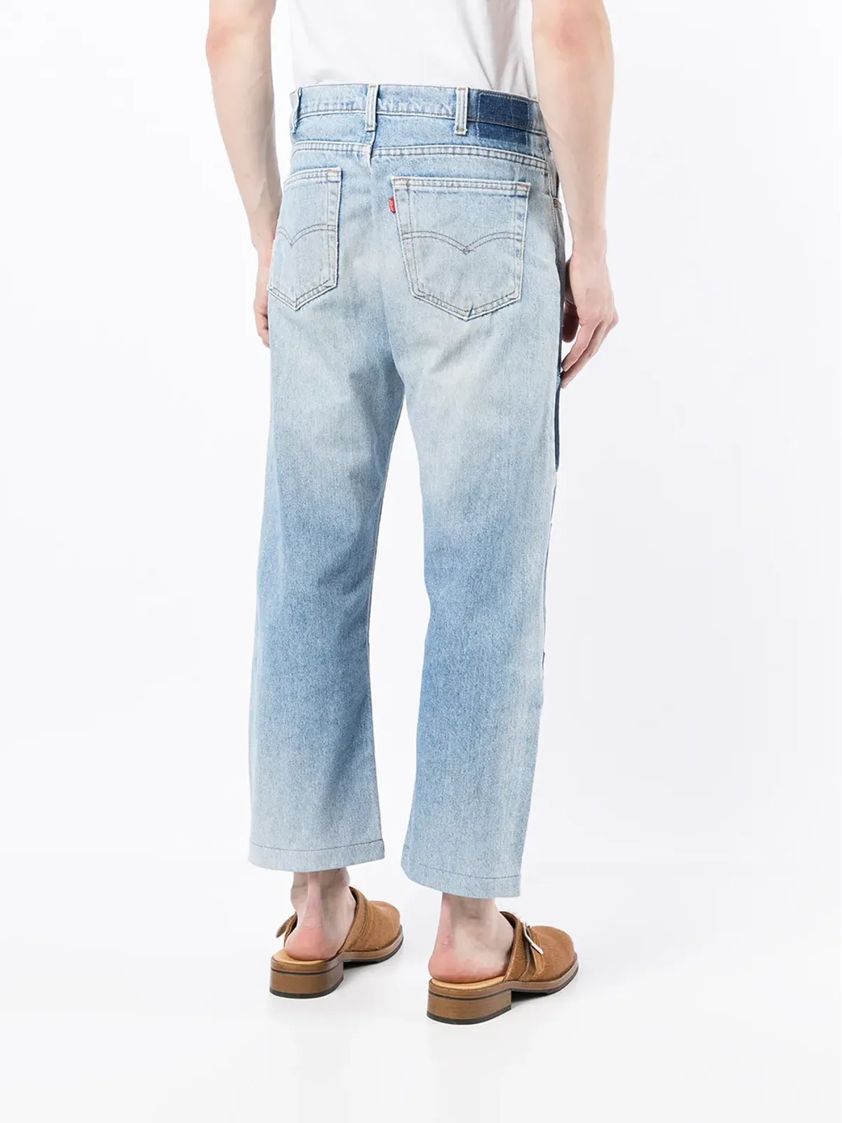 Children Of The Discordance NY Old Patch jeans - Blue - 画像4