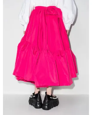 Alexander McQueen アシンメトリック・フリルスカート ピンク - サムネイル3