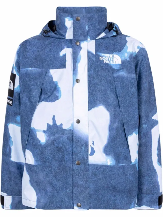 Supreme Supreme ブリーチデニムプリント マウンテンジャケット - Blueの商品画像