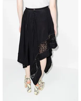 JW Anderson レースインサート アシンメトリースカート - サムネイル3