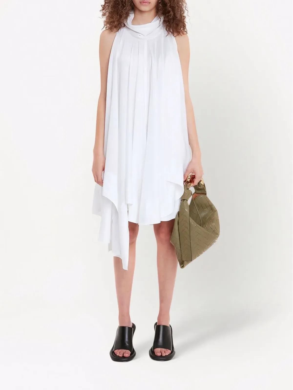 JW Anderson アシンメトリックヘムドレス - 画像2