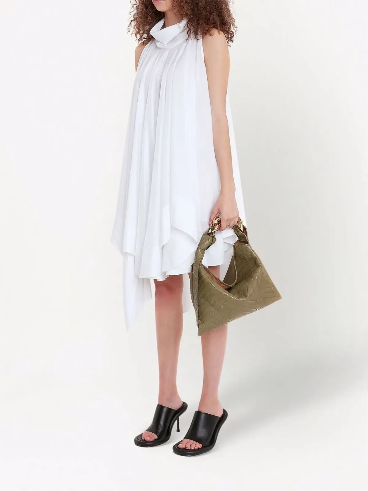 JW Anderson アシンメトリックヘムドレス - 画像3