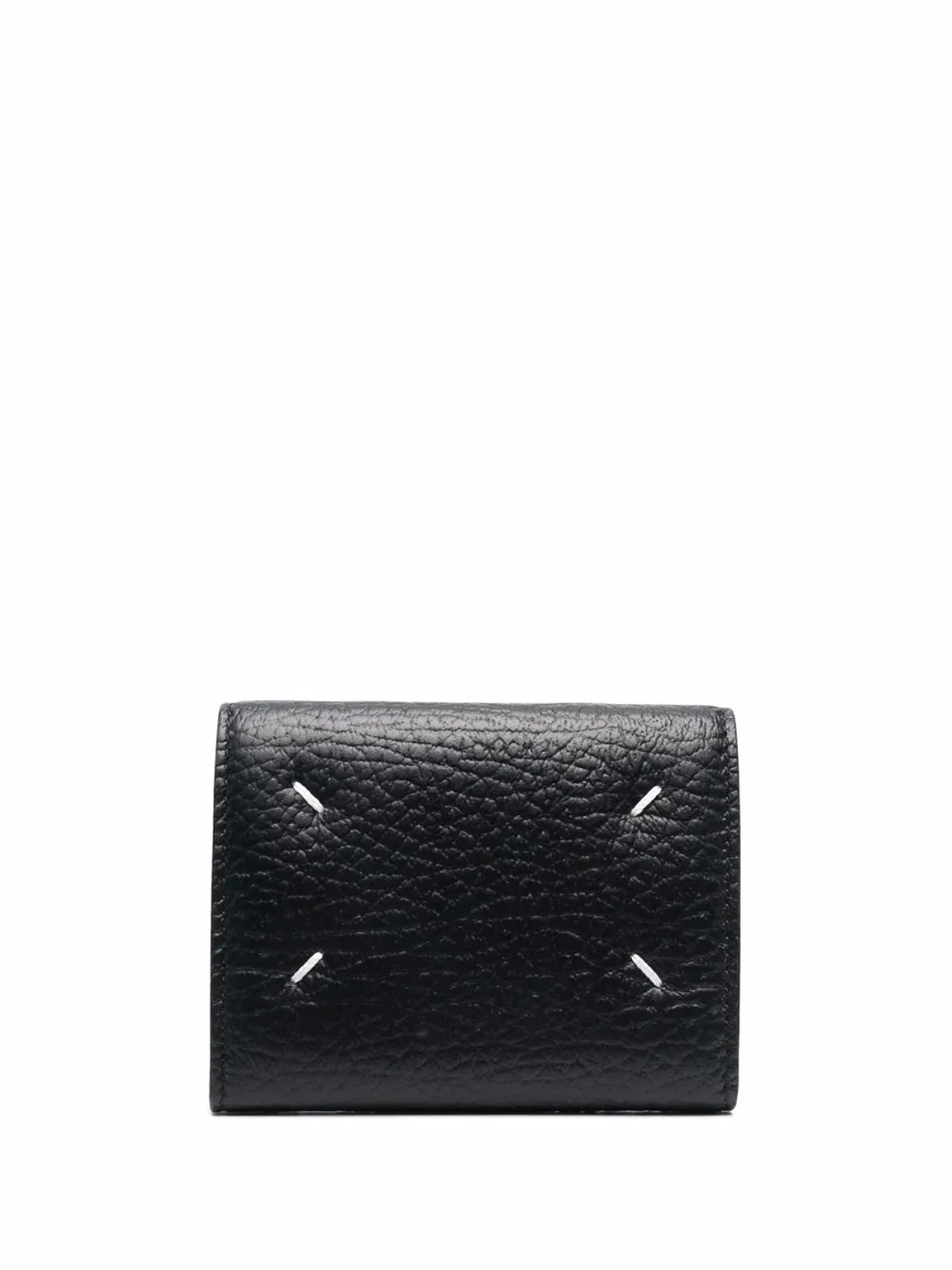 Maison Margiela アコーディオンレザーウォレット - ブラック - 画像2