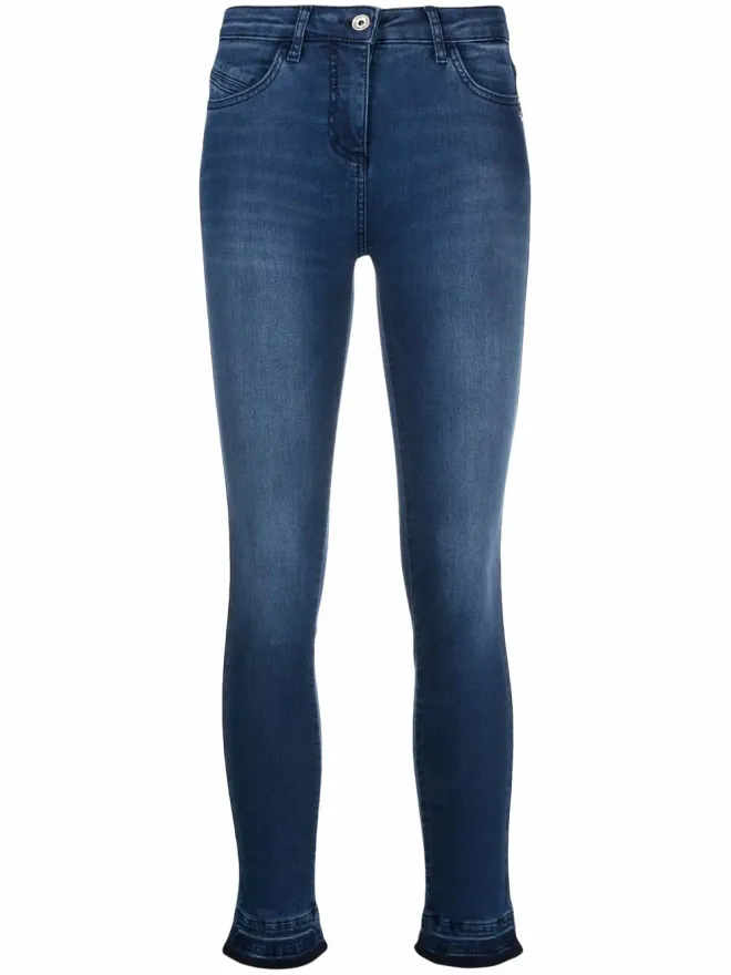 Patrizia Pepe Patrizia Pepe ハイウエスト スキニージーンズ ブルーの商品画像