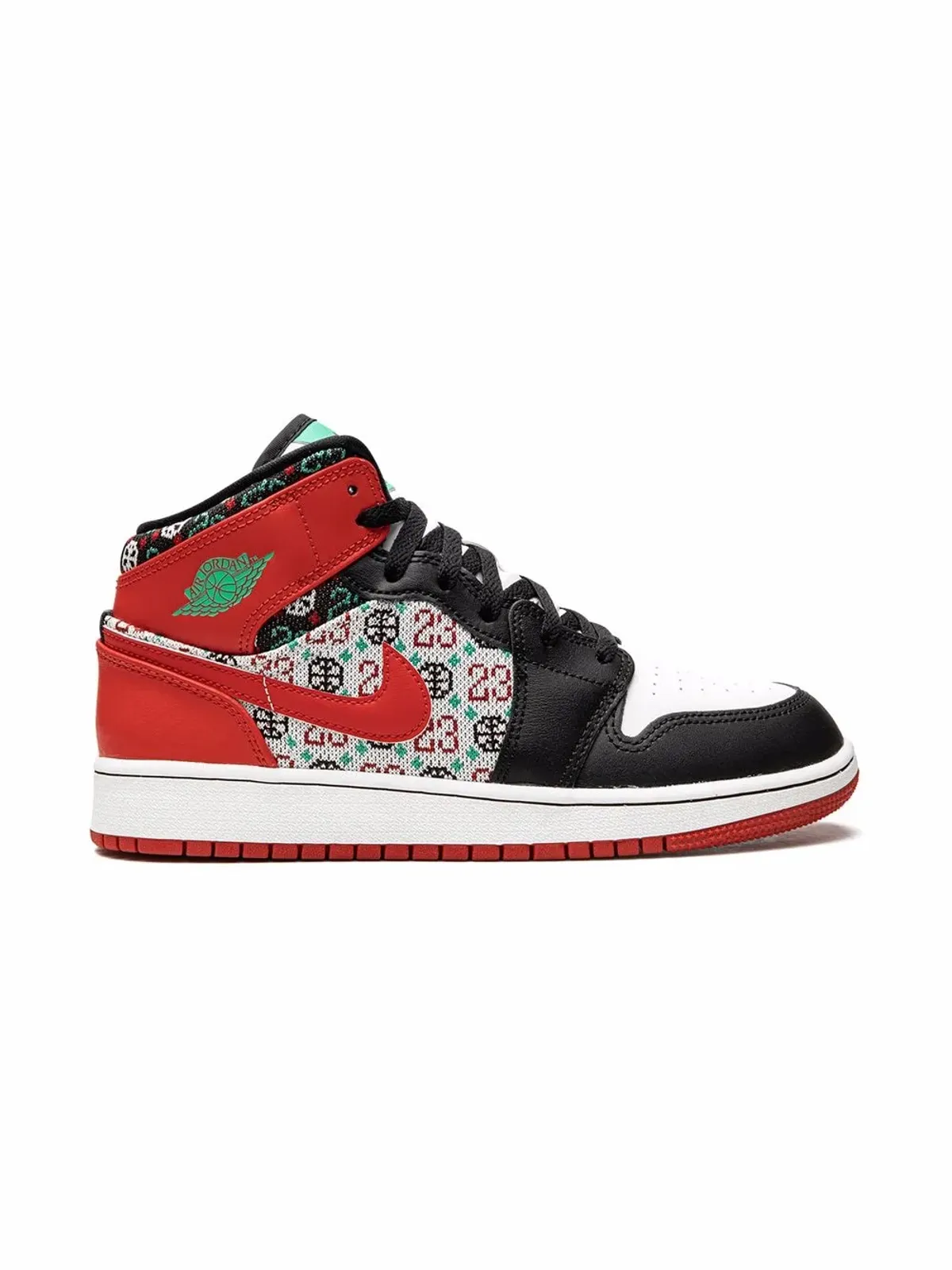 Nike Kids ジョーダン 1 ミッド スニーカー - 画像2