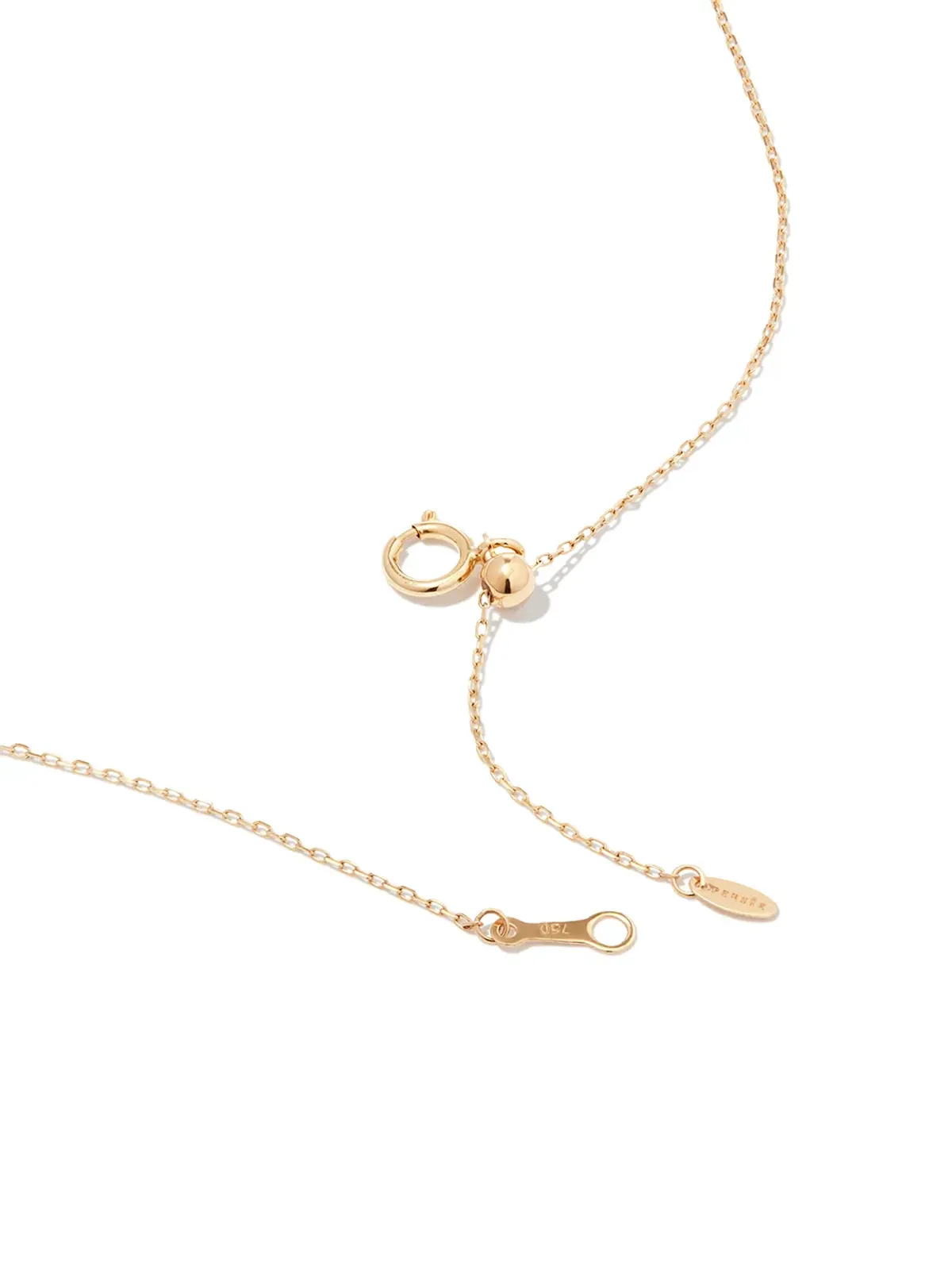 Persée 18K イエローゴールド ダイヤモンド ペンダント ネックレス - 画像4
