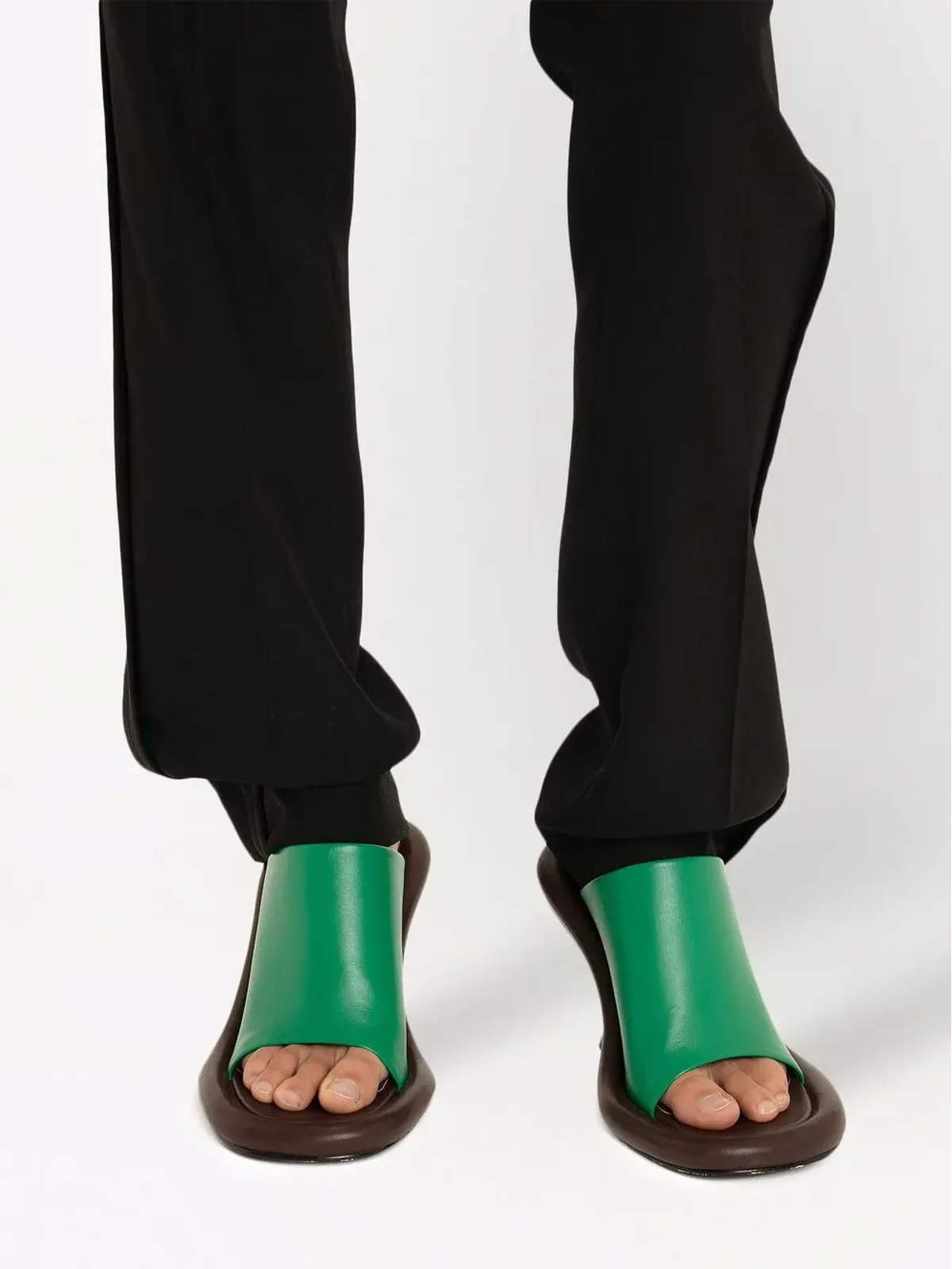 JW Anderson スリムフィット タキシードパンツ - 画像5