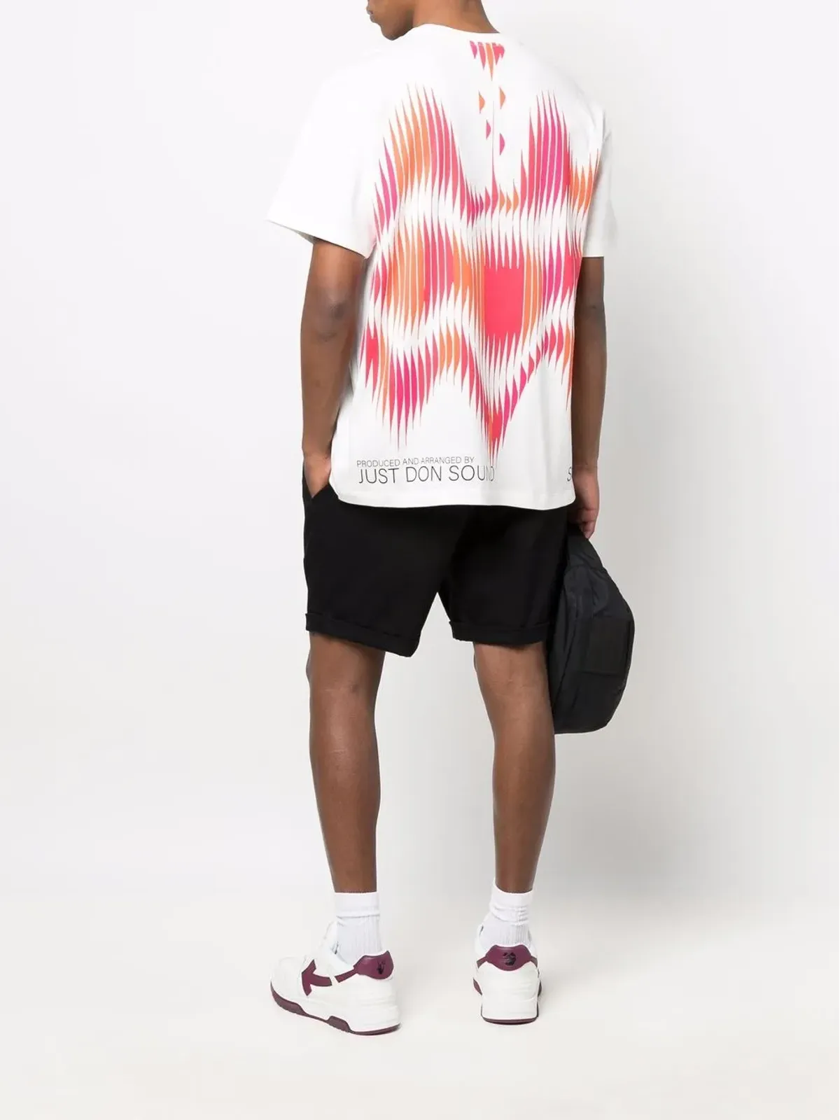 Just Don サウンドプリント半袖Tシャツ - 画像2