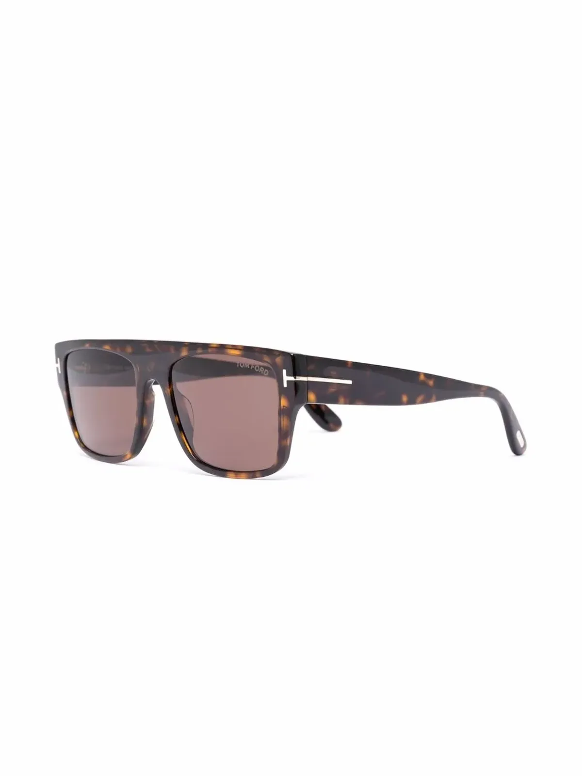 TOM FORD Eyewear べっ甲柄オーバサイズフレームサングラス - 画像2