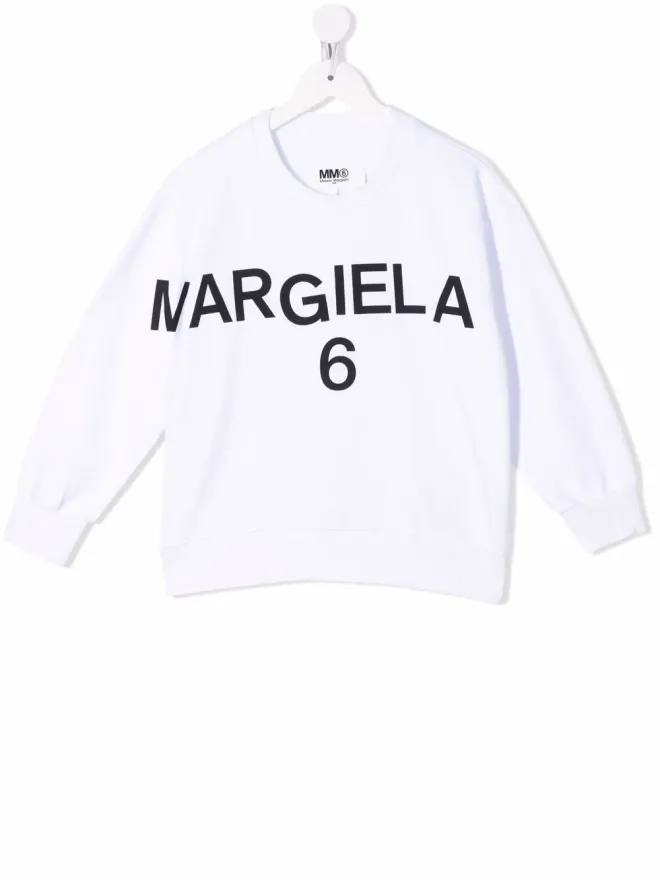 MM6 Maison Margiela Kids MM6 Maison Margiela Kids ロゴプリントスウェットシャツの商品画像