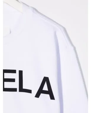 MM6 Maison Margiela Kids ロゴプリントスウェットシャツ - サムネイル3